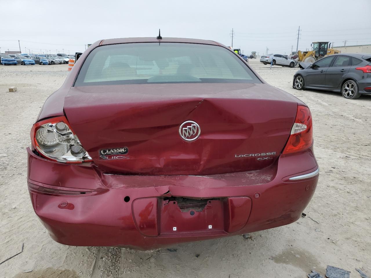 2009 Buick LaCrosse VIN 2G4WD582X91181915 Copart auction photo, rear end damage thumbnail 6