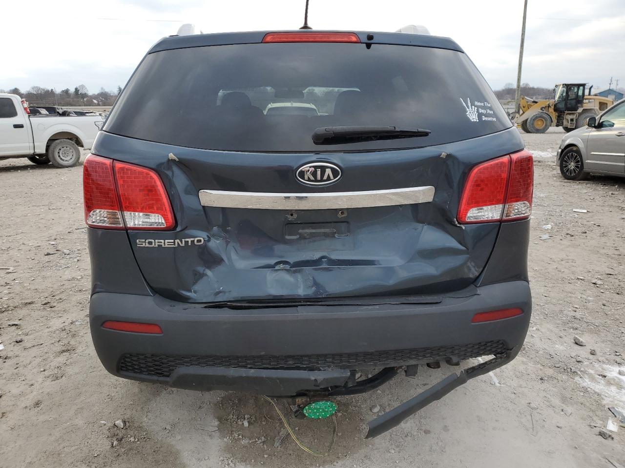 2011 KIA Sorento VIN 5XYKTDA26BG130580 Copart auction photo, rear end damage thumbnail 6