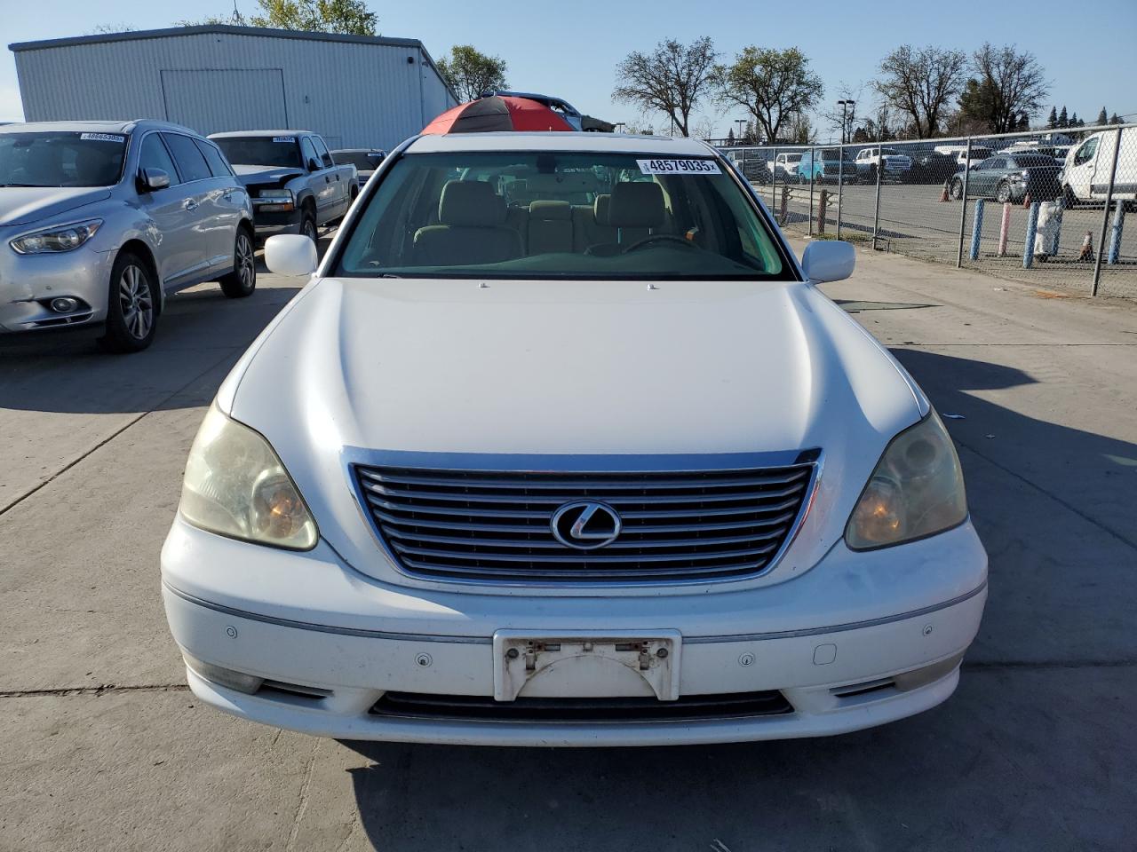 2004 Lexus LS VIN JTHBN36F840129339 Copart auction photo, mechanical damage thumbnail 5
