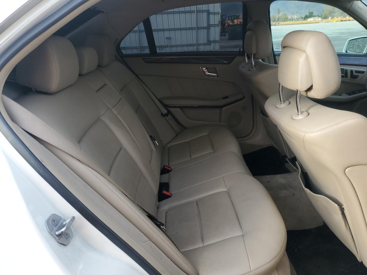 2010 Mercedes-Benz E-klasse VIN WDDHF5GB6AA083926 Copart auction photo, minor dent/scratches damage thumbnail 10