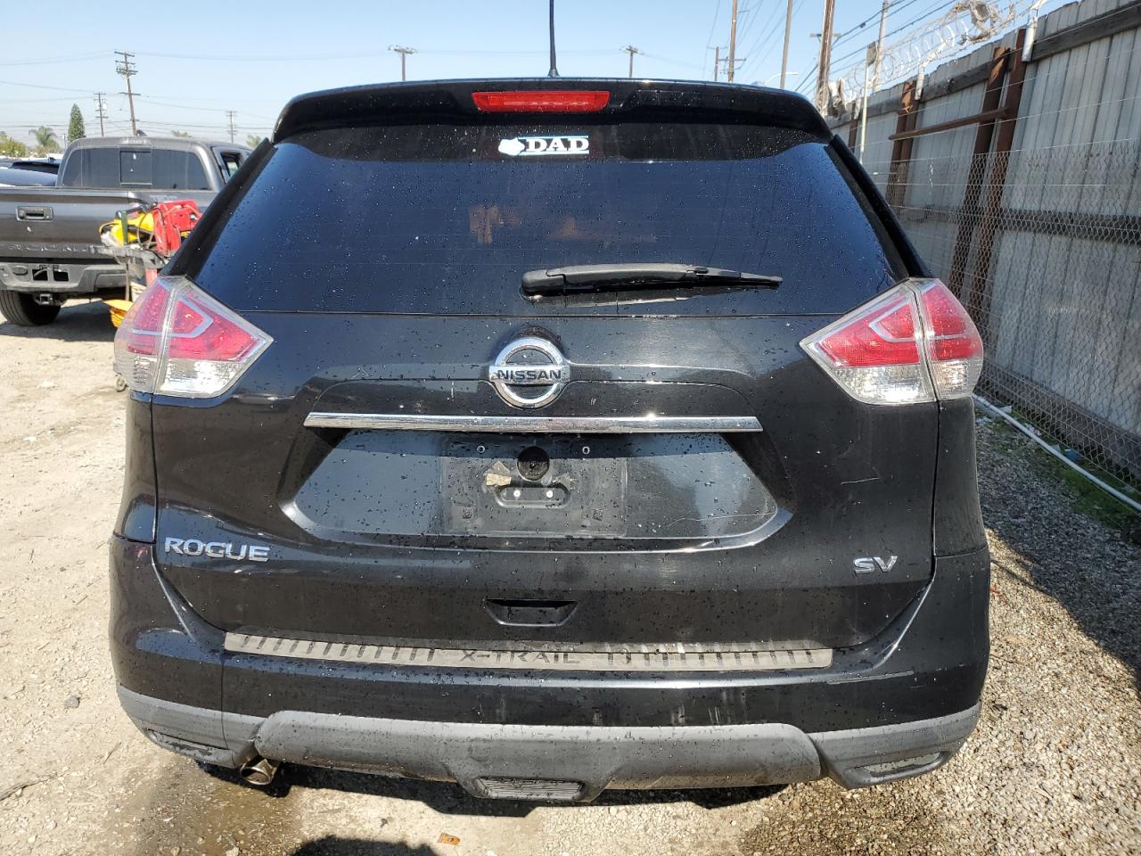 2016 Nissan Rogue VIN 5N1AT2MT1GC893375 Copart auction photo, front end damage thumbnail 6