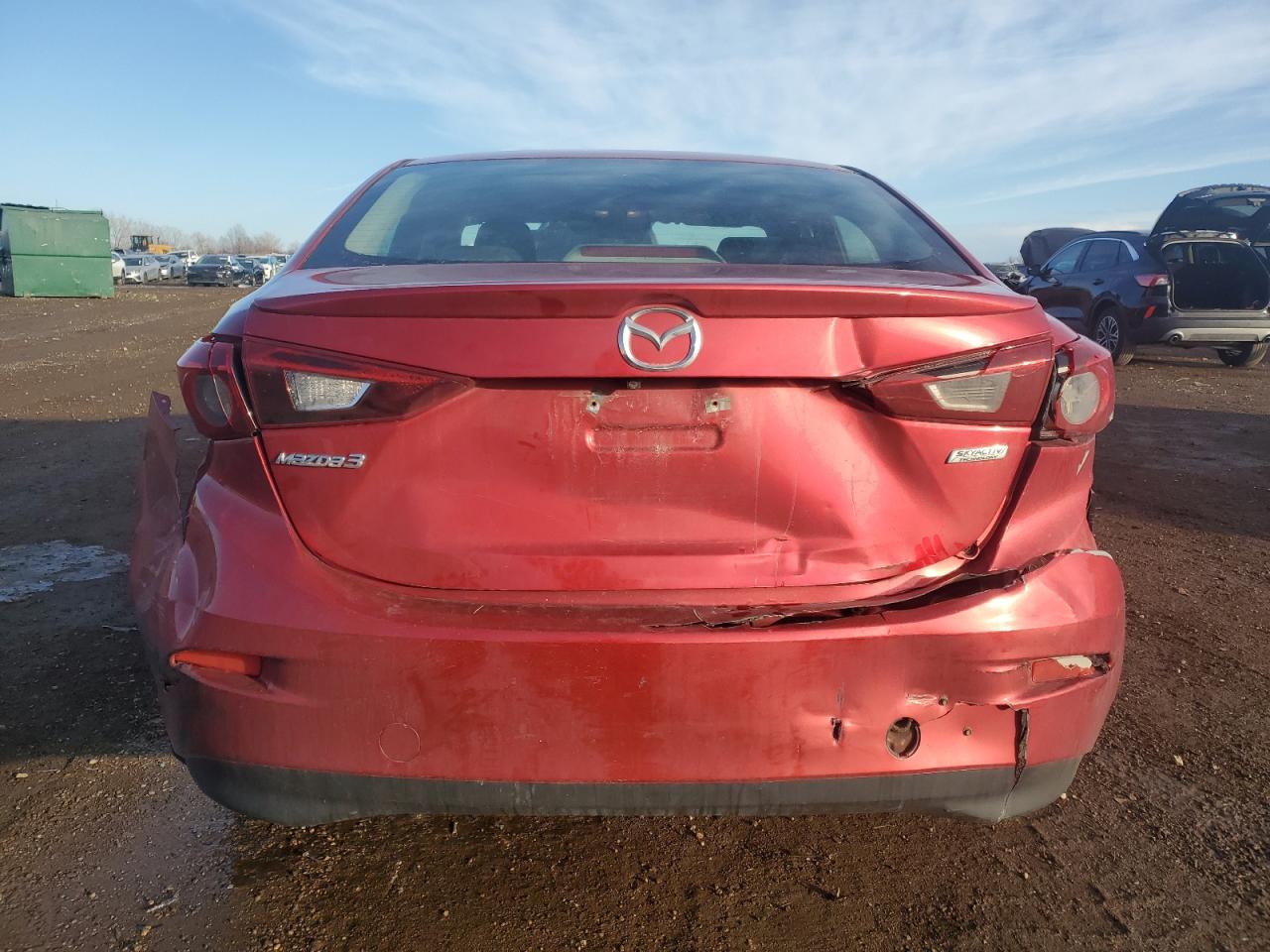 2018 Mazda 3 VIN 3MZBN1V30JM167411 Copart auction photo, side / minor dent/scratches damage thumbnail 6