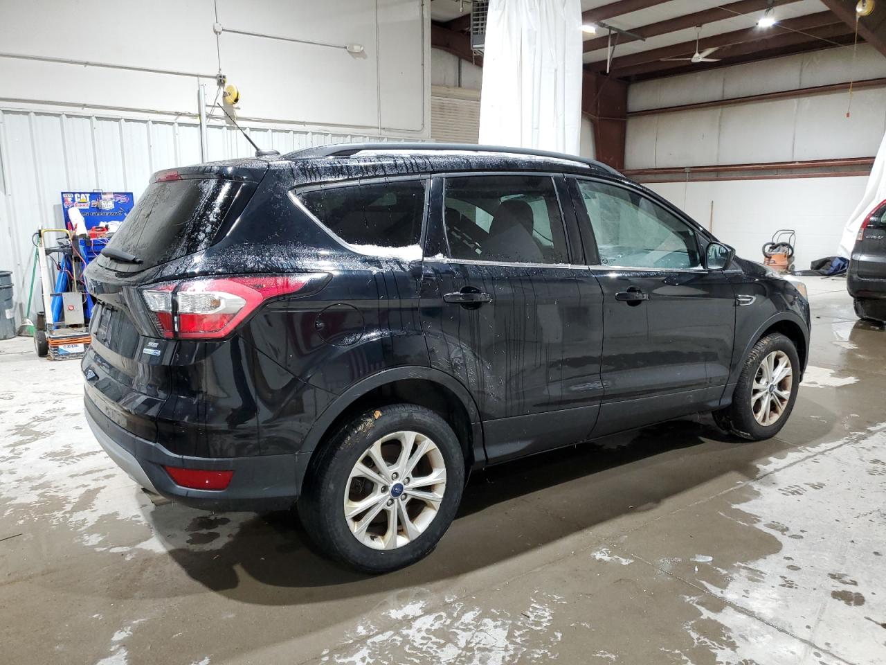 2017 Ford Escape VIN 1FMCU9G9XHUD31355 Copart auction photo, mechanical damage thumbnail 3