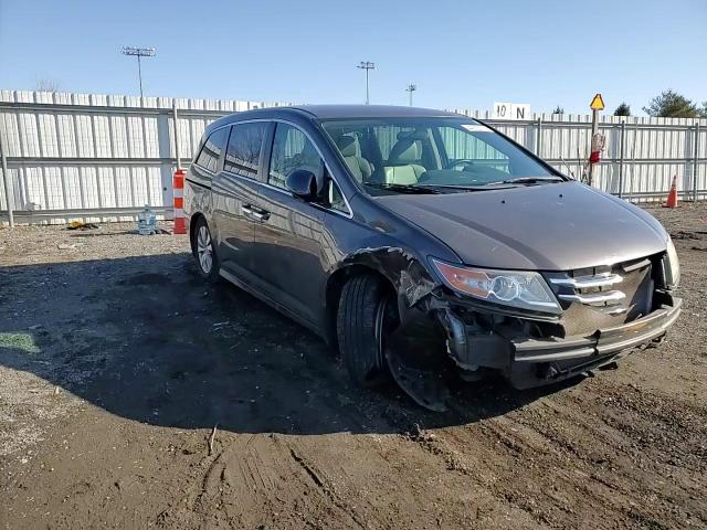 2015 Honda Odyssey VIN 5FNRL5H49FB115726 Copart auction photo, front end / undercarriage damage thumbnail 11