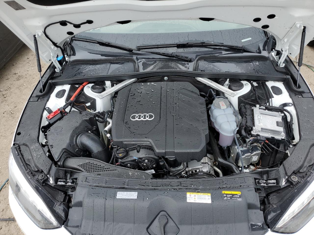 2024 Audi A5 VIN WAUABCF55RA018484 Copart auction photo, water/flood damage thumbnail 11
