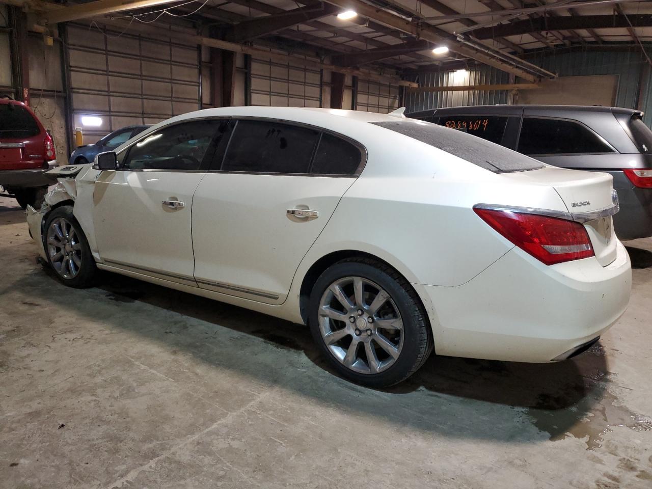 2014 Buick LaCrosse VIN 1G4GD5G33EF128927 Copart auction photo, front end / minor dent/scratches damage thumbnail 2