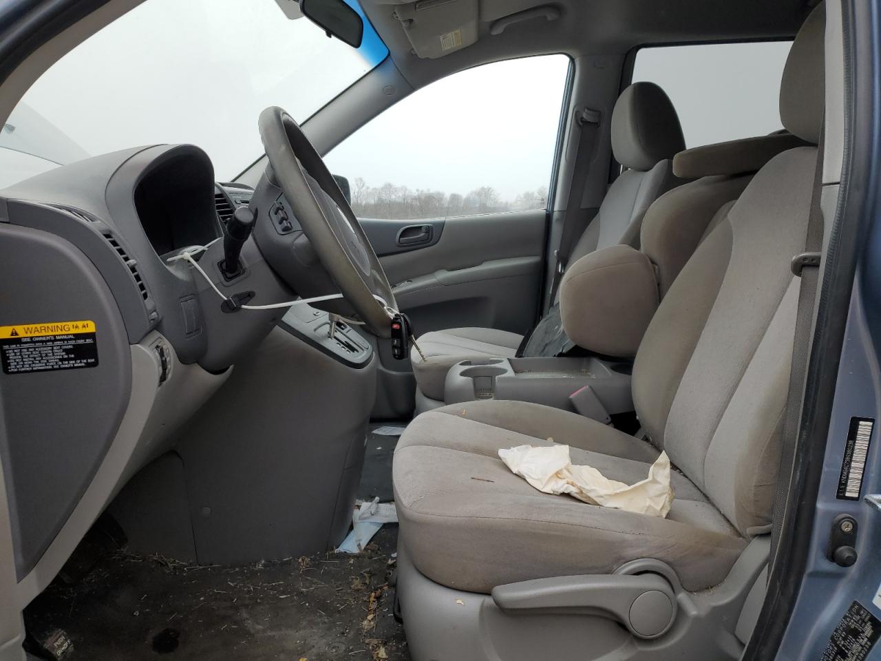 2011 KIA Sedona VIN KNDMG4C75B6380238 Copart auction photo, front end / rear end damage thumbnail 7