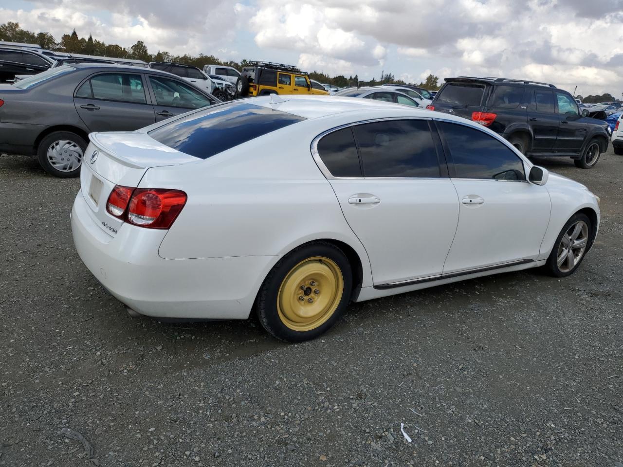 2007 Lexus GS VIN JTHBE96S170009483 Copart auction photo, side / rear end damage thumbnail 3