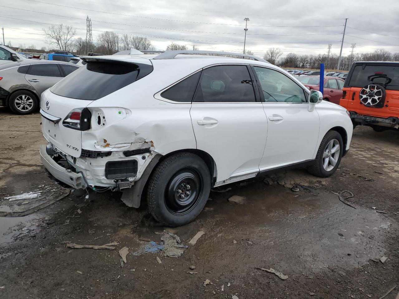 2015 Lexus RX VIN 2T2BK1BA8FC280033 Copart auction photo, rear end damage thumbnail 3