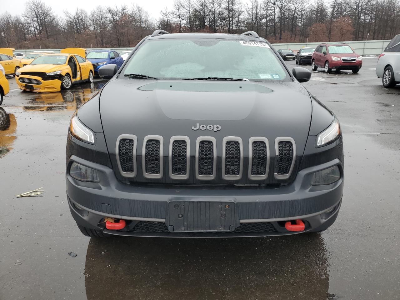 2017 Jeep Cherokee VIN 1C4PJMBS3HW637698 Copart auction photo, rear end / side damage thumbnail 5