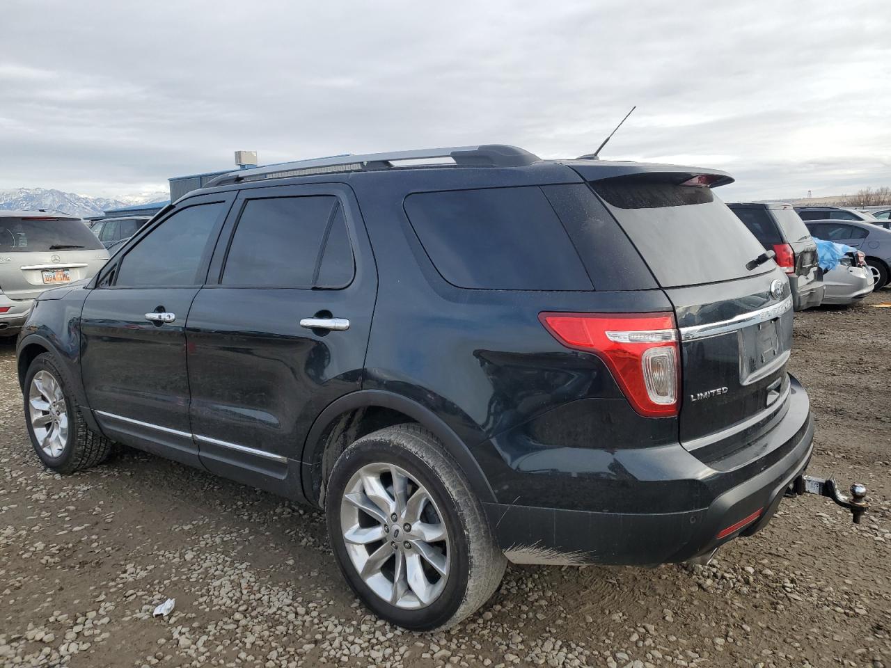 2014 Ford Explorer VIN 1FM5K8F82EGB22669 Copart auction photo, side damage thumbnail 2