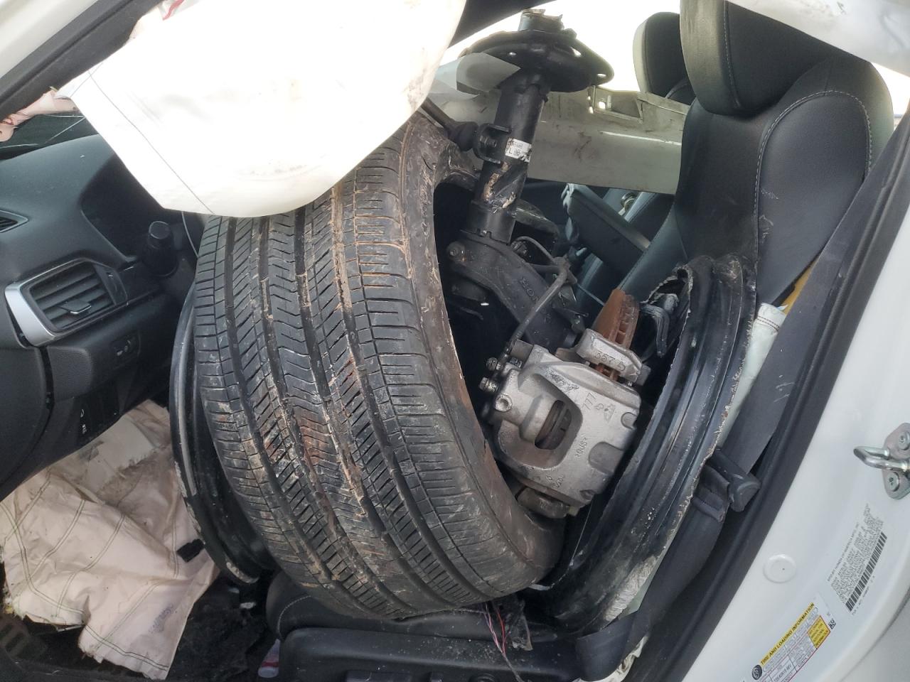 2020 Honda Accord VIN 1HGCV1F34LA069277 Copart auction photo, all over damage thumbnail 7