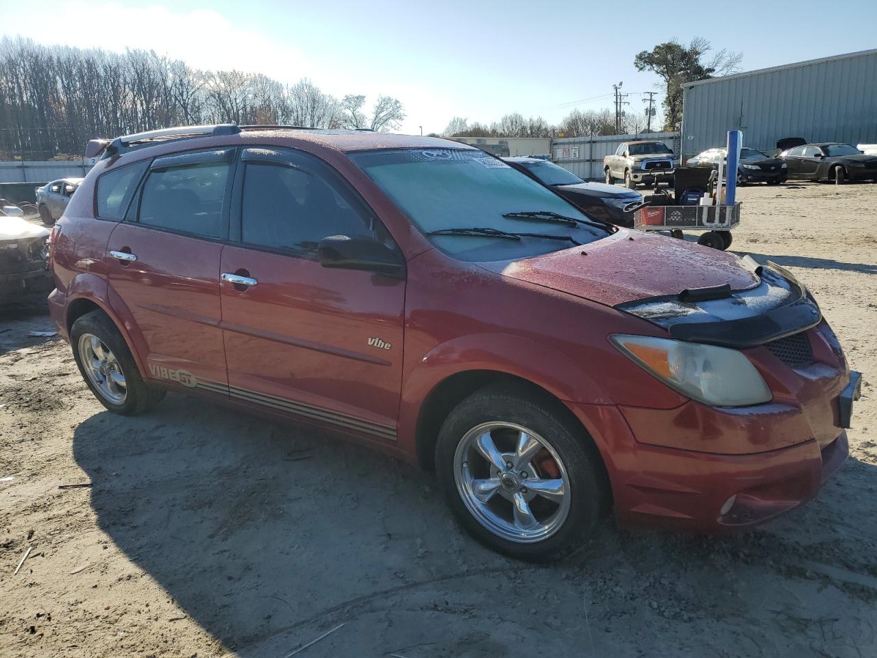 2004 Pontiac Vibe VIN 5Y2SL62874Z431989 Copart auction photo, all over damage thumbnail 4