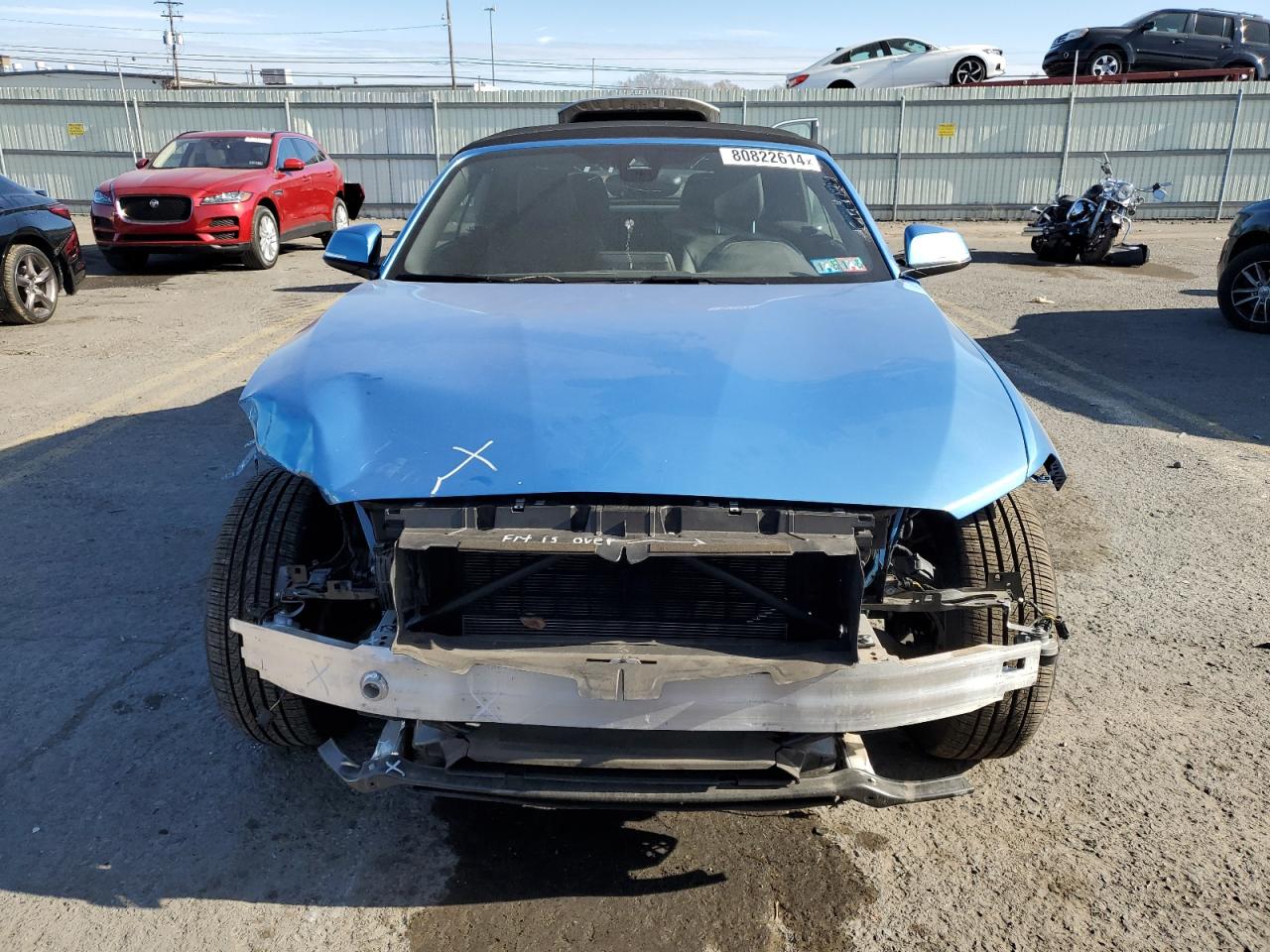 2020 BMW 2er VIN WBA2K1C01L7D97038 Copart auction photo, front end / side damage thumbnail 5