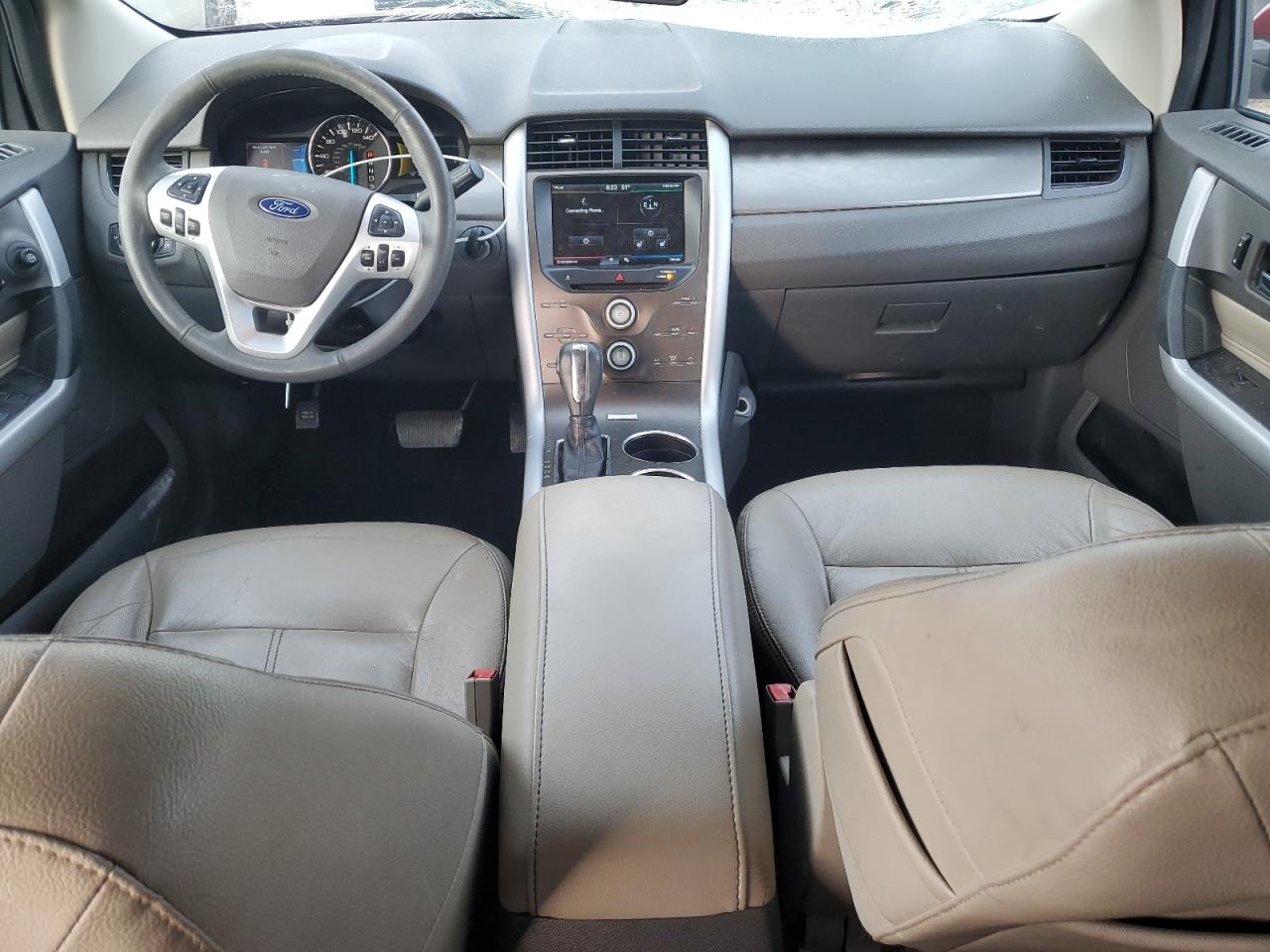 2014 Ford Edge VIN 2FMDK3JC7EBB53756 Copart auction photo, front end damage thumbnail 8