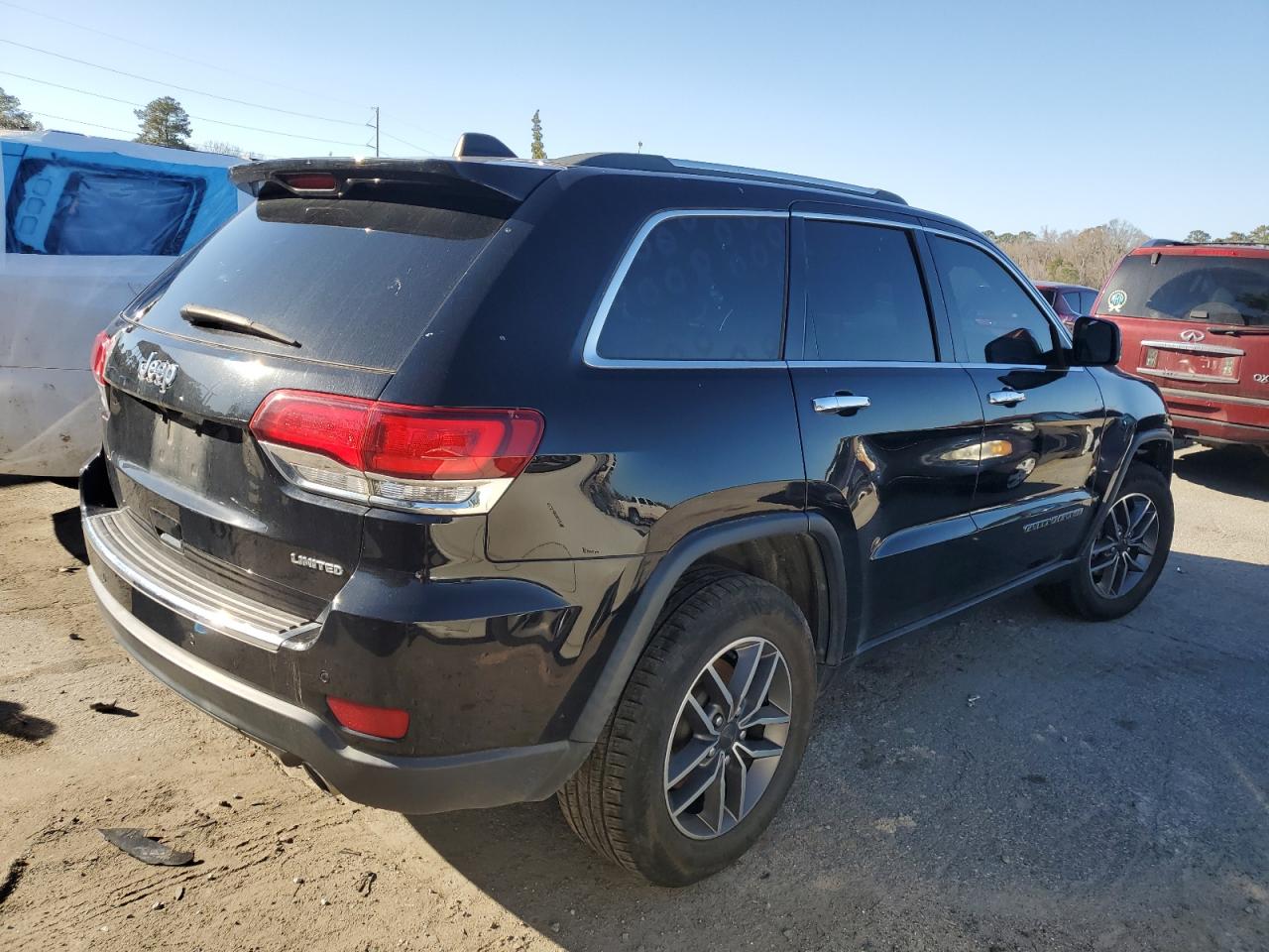 2020 Jeep Grand Cherokee VIN 1C4RJEBG5LC116003 Copart auction photo, front end damage thumbnail 3