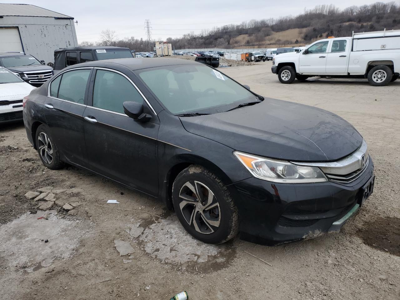 2017 Honda Accord VIN 1HGCR2F30HA280316 Copart auction photo, mechanical damage thumbnail 4