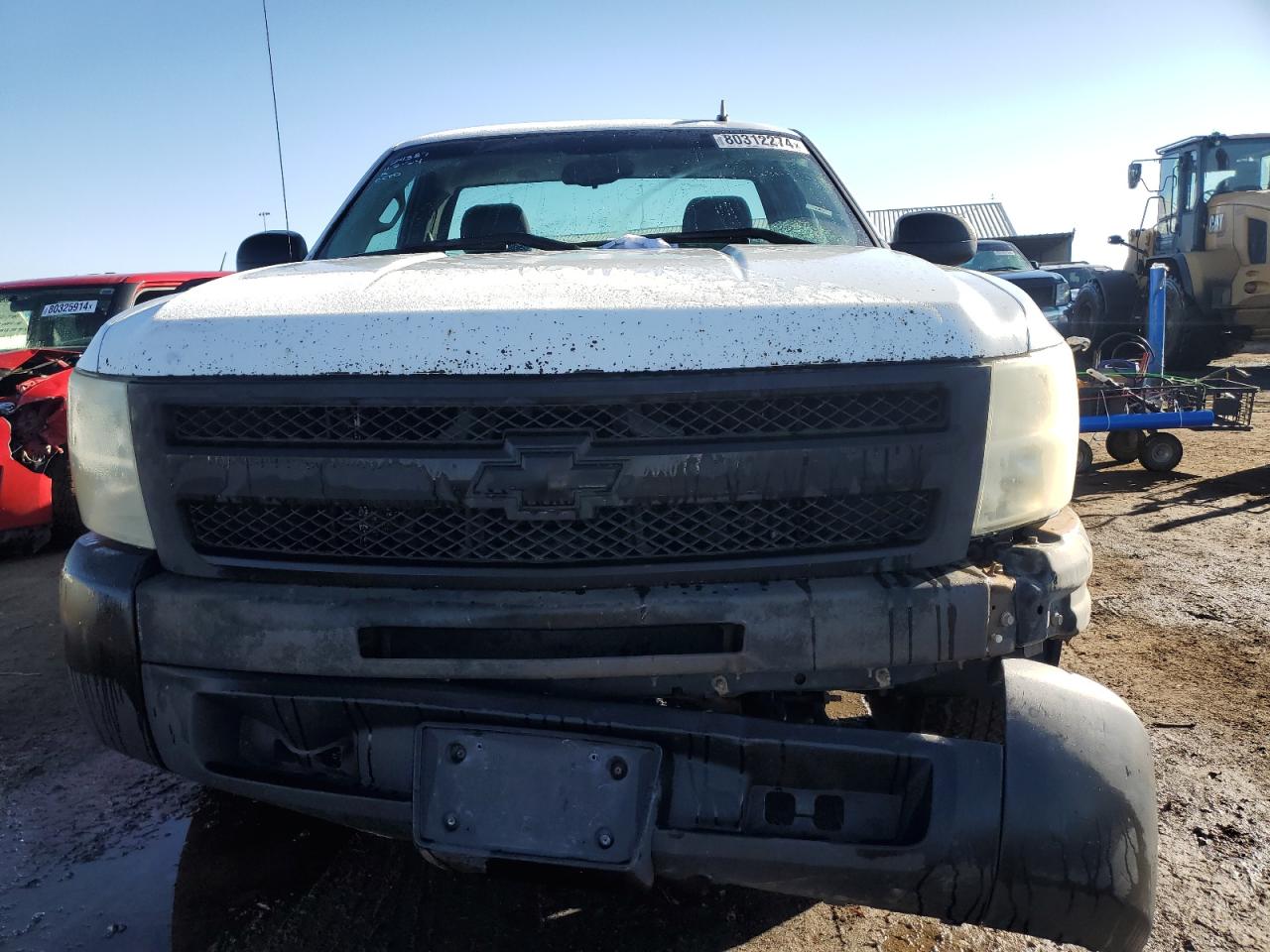 2009 Chevrolet Silverado VIN 1GCEC14X39Z106008 Copart auction photo, side / front end damage thumbnail 5