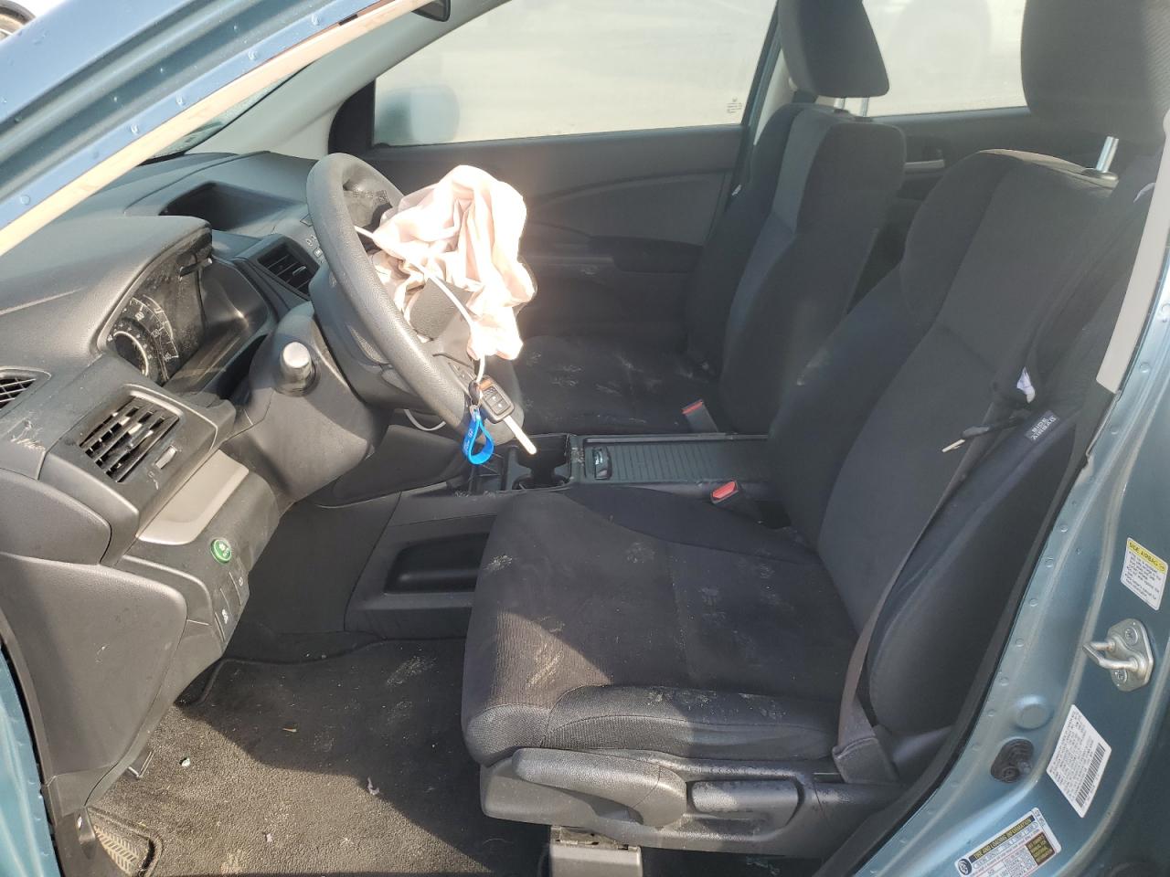 2014 Honda CR-V VIN 2HKRM3H35EH561106 Copart auction photo, front end / side damage thumbnail 7