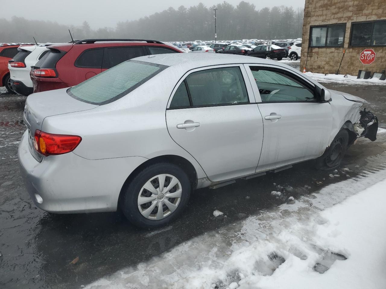 2010 Toyota Corolla VIN 2T1BU4EE3AC268783 Copart auction photo, front end / rear end damage thumbnail 3