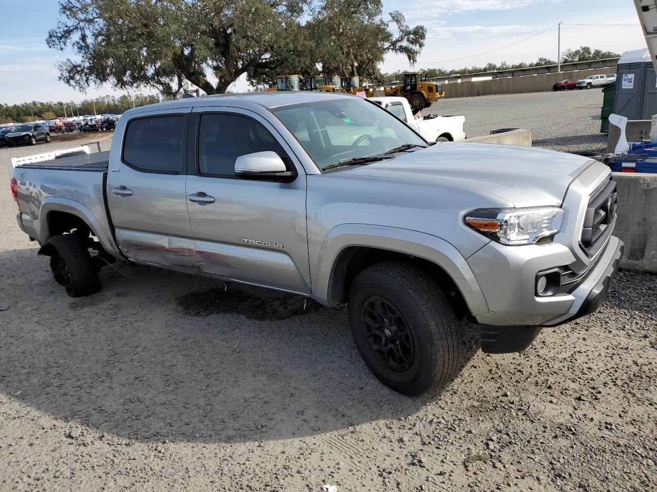 2022 Toyota Tacoma VIN 3TMAZ5CN2NM178060 Copart auction photo, mechanical damage thumbnail 4