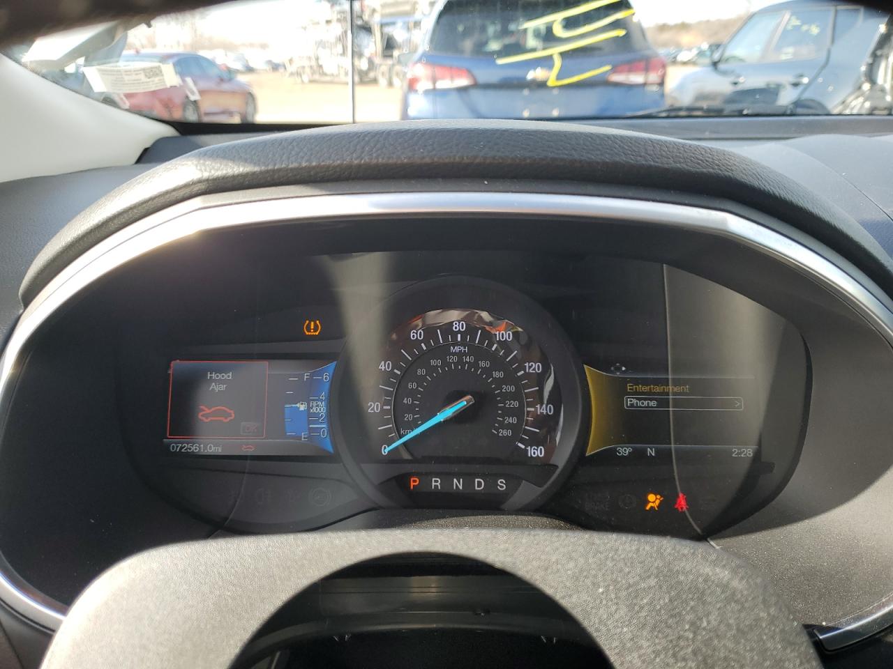 2017 Ford Edge VIN 2FMPK4K98HBB97551 Copart auction photo, front end damage thumbnail 9