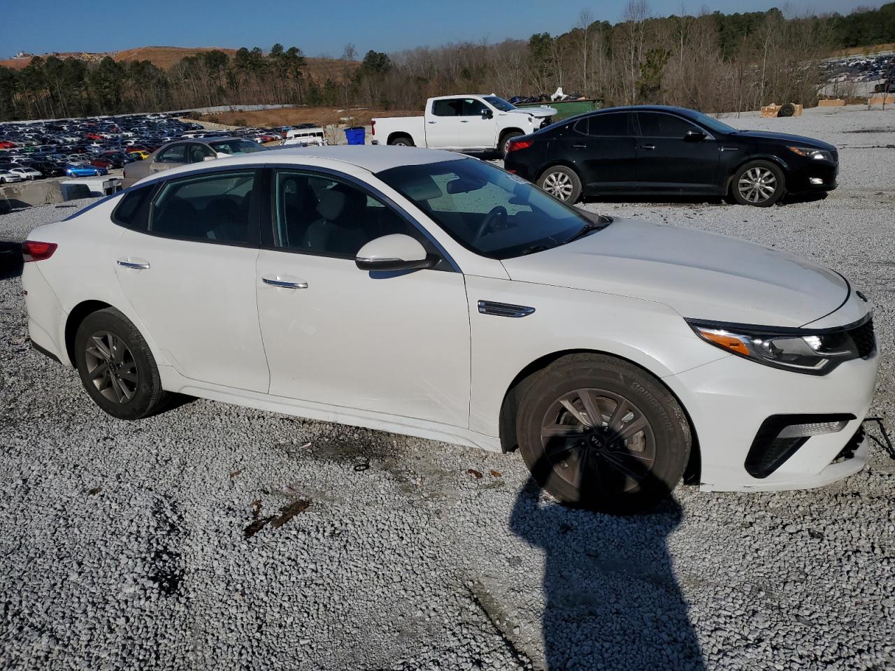 2019 KIA Optima VIN 5XXGT4L39KG299671 Copart auction photo, front end / mechanical damage thumbnail 4