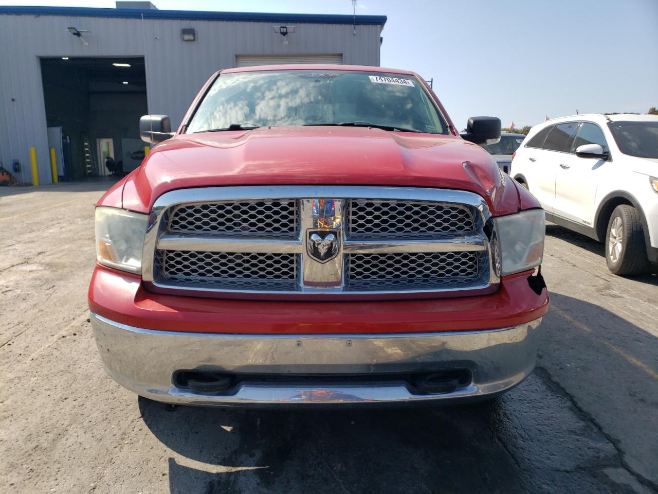 2010 Dodge RAM VIN 1D7RV1CT5AS142988 Copart auction photo, rear end / front end damage thumbnail 5