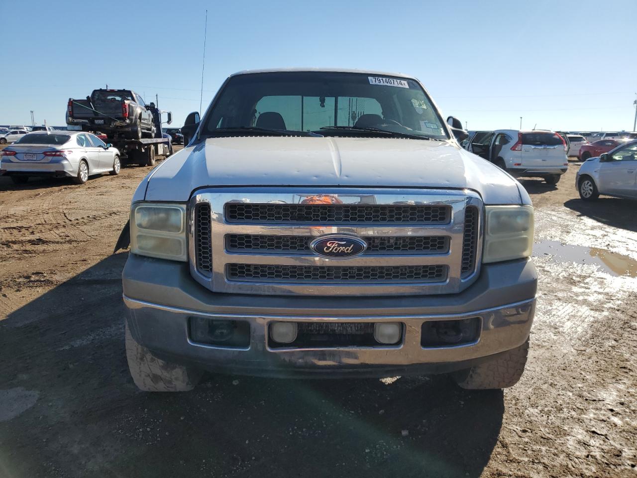 2005 Ford F250 VIN 1FTSW21P95EB34403 Copart auction photo, hail / burn - engine damage thumbnail 5