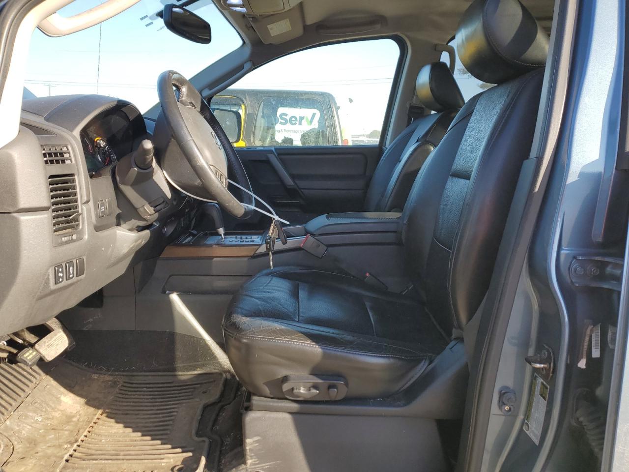 2011 Nissan Titan VIN 1N6AA0EC3BN308562 Copart auction photo, front end / frame damage damage thumbnail 7