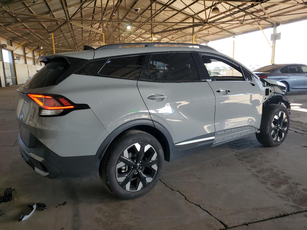 2023 KIA Sportage VIN 5XYK6CAF4PG104815 Copart auction photo, front end damage thumbnail 3
