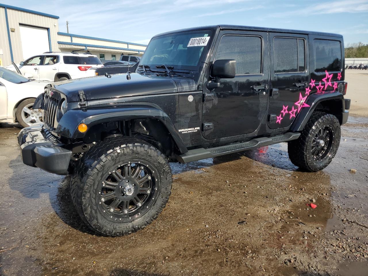 2012 Jeep Wrangler VIN 1C4BJWEG8CL258705