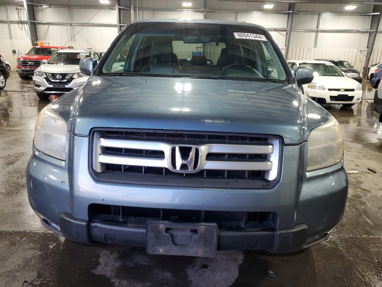 2006 Honda Pilot VIN 5FNYF18596B005974 Copart auction photo, rear end / side damage thumbnail 5