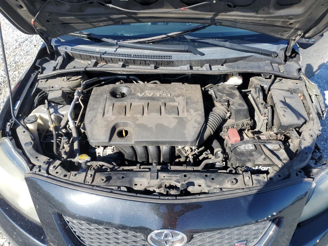 2009 Toyota Corolla VIN 1NXBU40E89Z141609 Copart auction photo, front end damage thumbnail 12