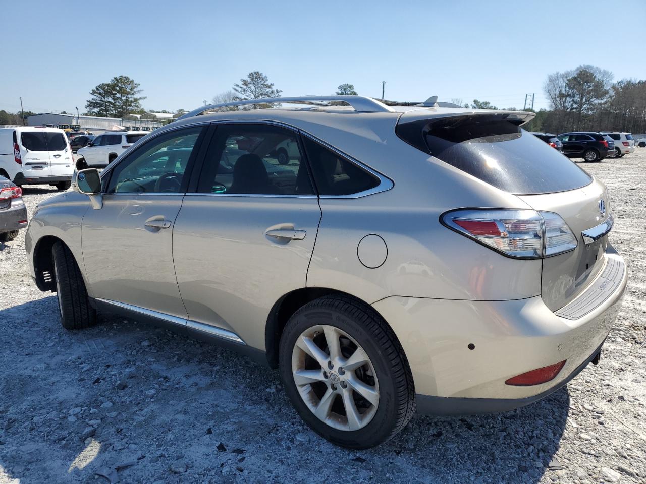 2011 Lexus RX VIN 2T2ZK1BA0BC047126 Copart auction photo, front end / side damage thumbnail 2