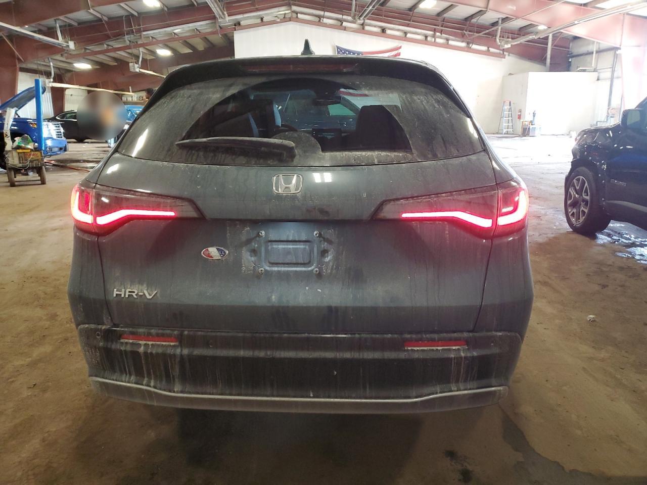 2023 Honda HR-V VIN 3CZRZ1H77PM709370 Copart auction photo, front end / side damage thumbnail 6