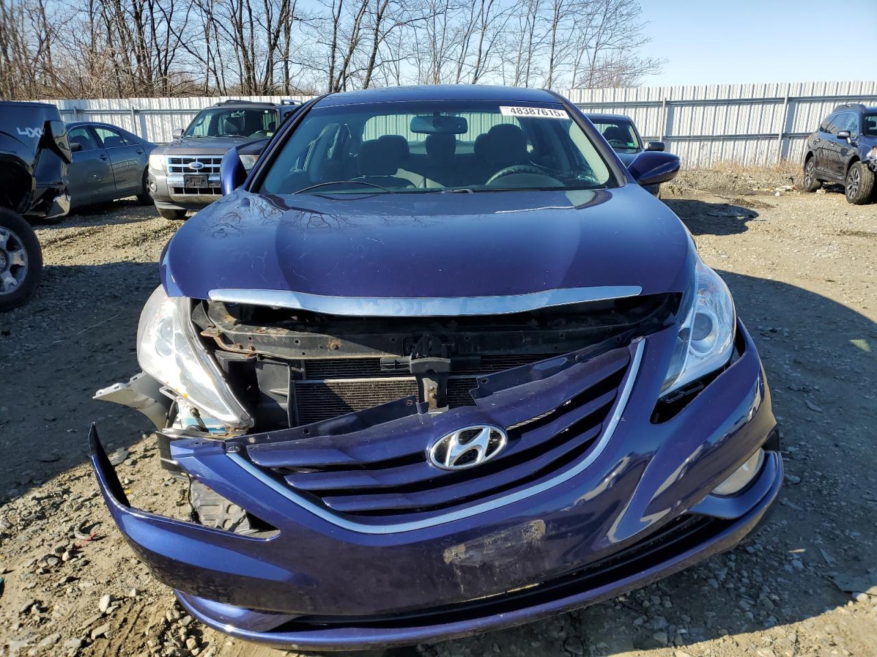 2013 Hyundai Sonata VIN 5NPEB4AC6DH701053 Copart auction photo, front end / side damage thumbnail 5