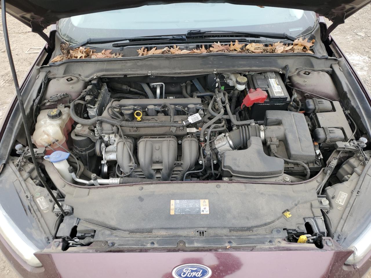2013 Ford Fusion VIN 3FA6P0G73DR138765 Copart auction photo, rear end damage thumbnail 11