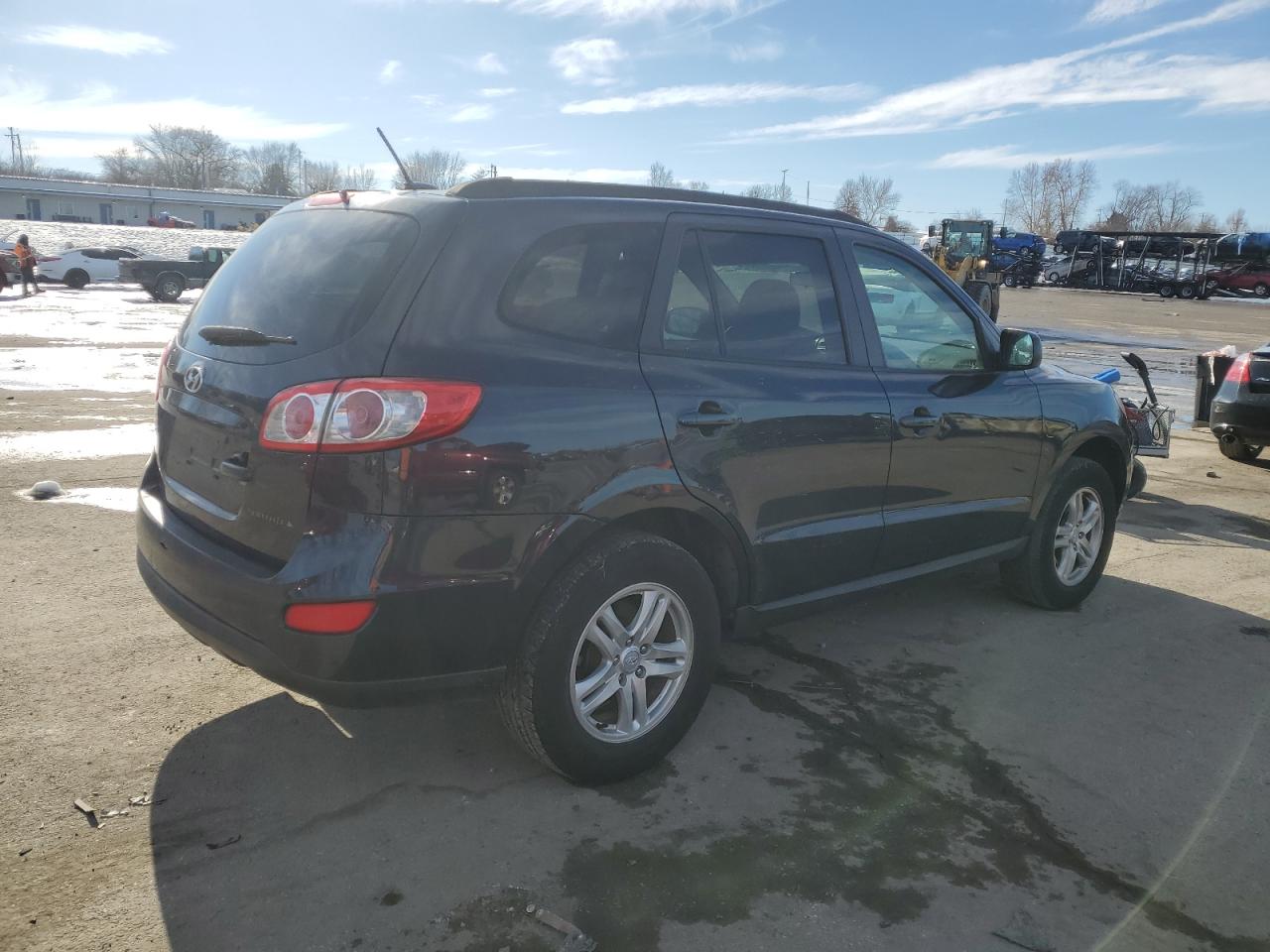 2011 Hyundai Santa Fe VIN 5XYZG3AB9BG077130 Copart auction photo, normal wear damage thumbnail 3