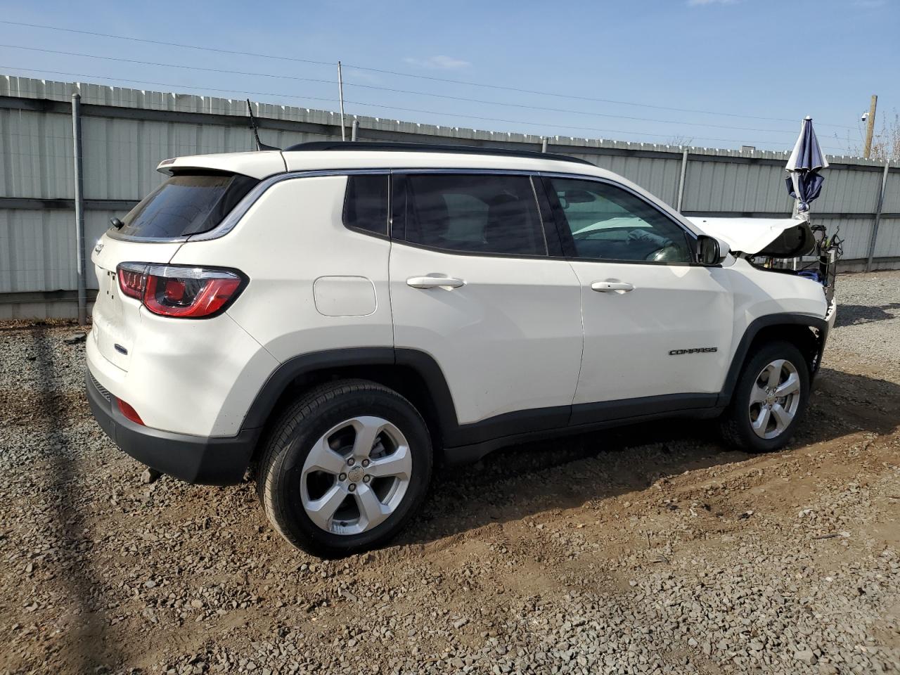 2020 Jeep Compass VIN 3C4NJDBB0LT149864 Copart auction photo, front end damage thumbnail 3