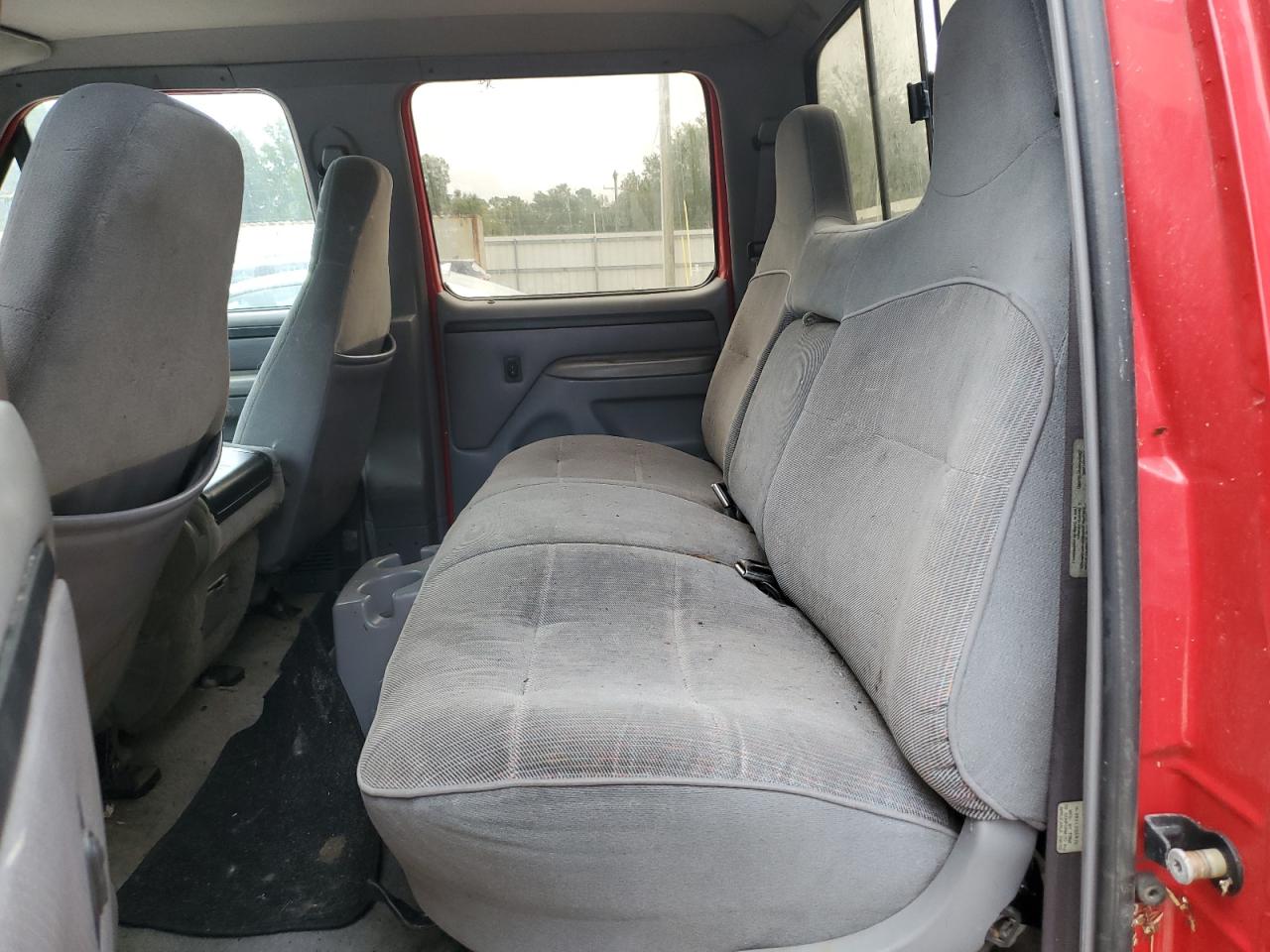 1997 Ford F250 VIN 1FTHW26F7VEC13384 Copart auction photo, water/flood damage thumbnail 10