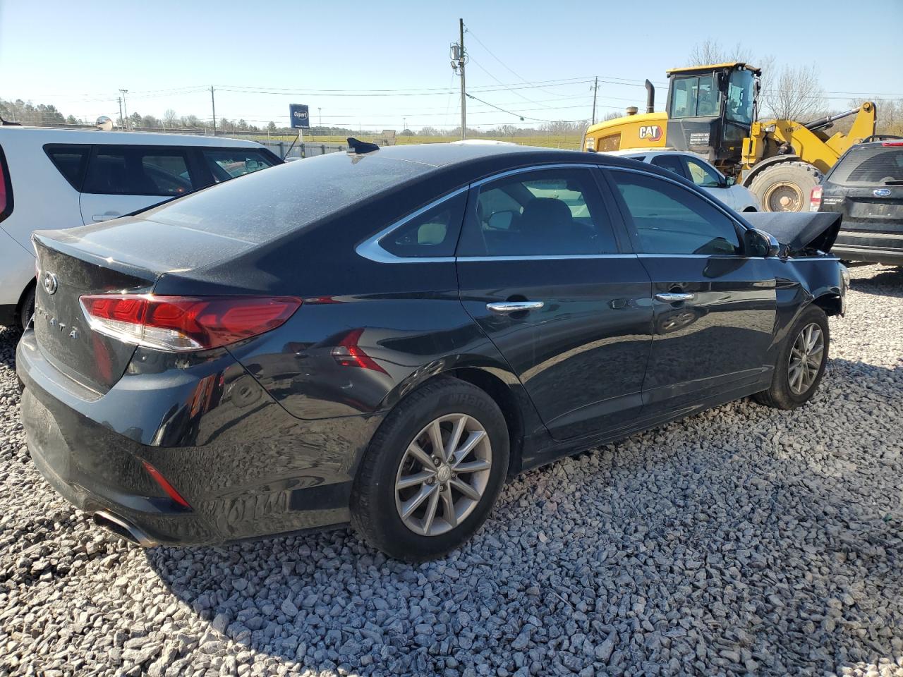 2018 Hyundai Sonata VIN 5NPE24AF3JH618282 Copart auction photo, front end damage thumbnail 3