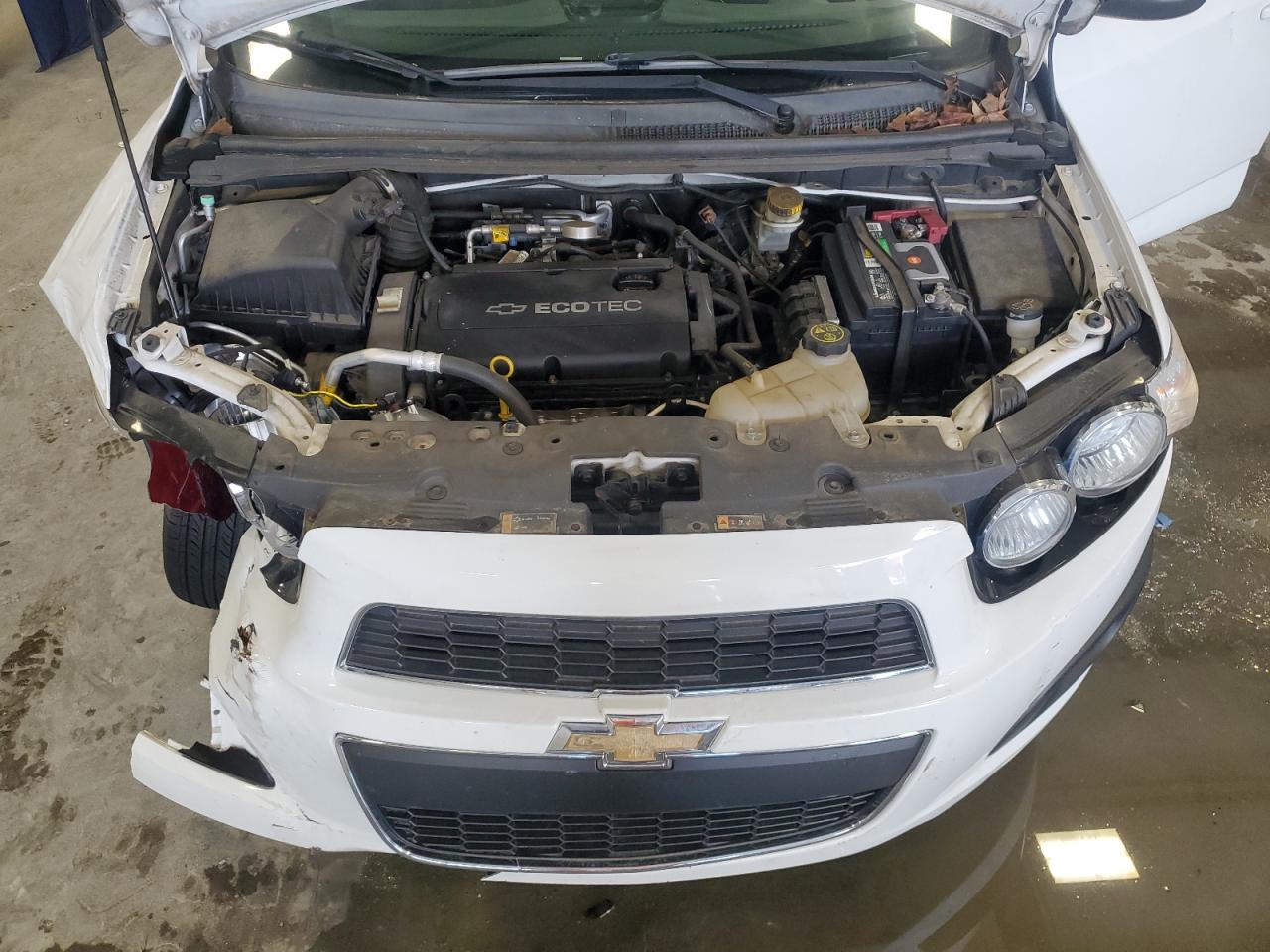 2014 Chevrolet Sonic VIN 1G1JC5SH6E4146228 Copart auction photo, front end / side damage thumbnail 11