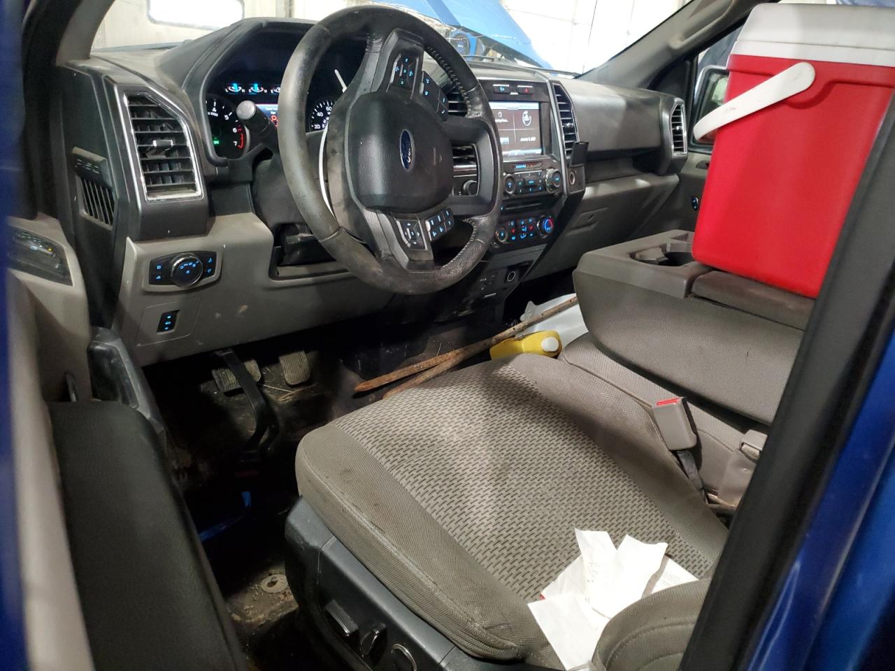 2015 Ford F-150 VIN 1FTEW1EFXFKD42186 Copart auction photo, side damage thumbnail 8