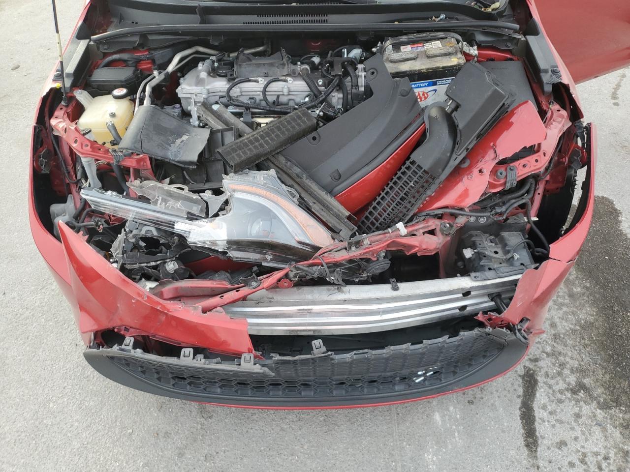 2020 Toyota Corolla VIN JTDEPRAE6LJ020798 Copart auction photo, front end / rear end damage thumbnail 11