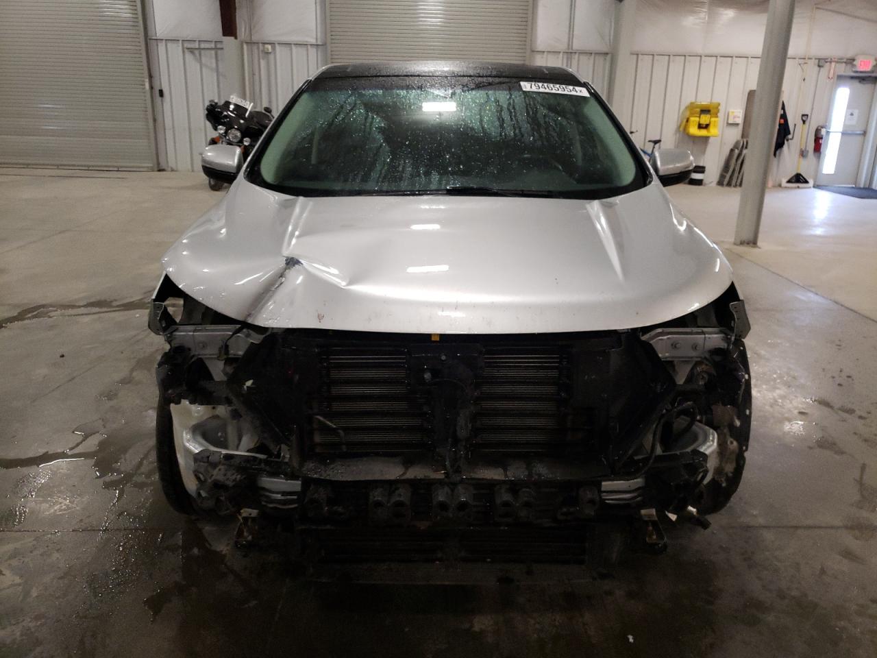 2015 Ford Edge VIN 2FMTK4J97FBB32798 Copart auction photo, front end / side damage thumbnail 5
