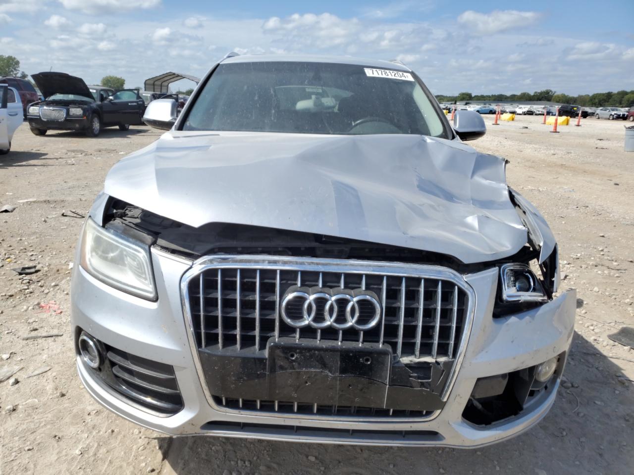 2016 Audi Q5 VIN WA1L2AFP1GA029989 Copart auction photo, front end damage thumbnail 5