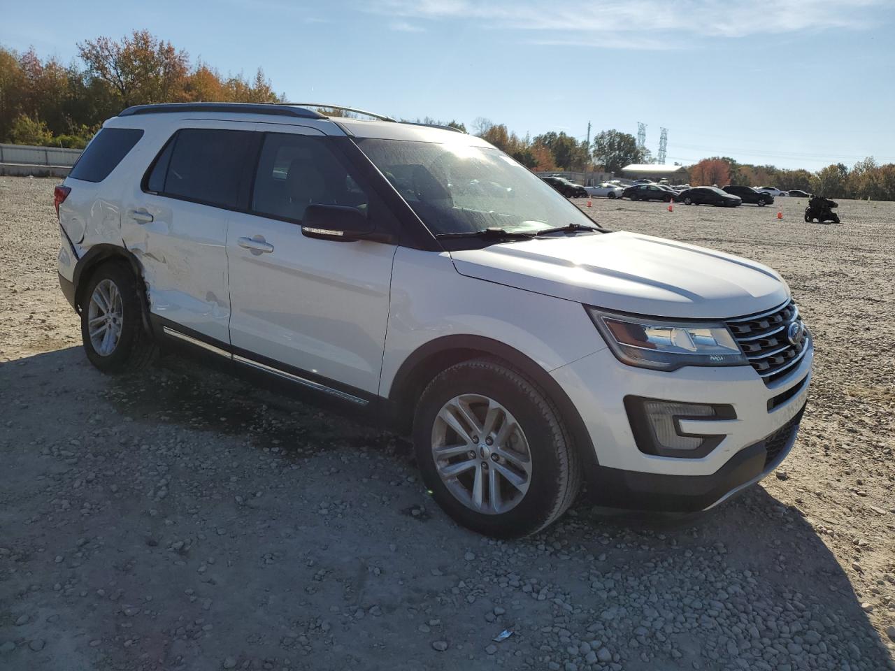 2016 Ford Explorer VIN 1FM5K7DH2GGA97207 Copart auction photo, side damage thumbnail 4