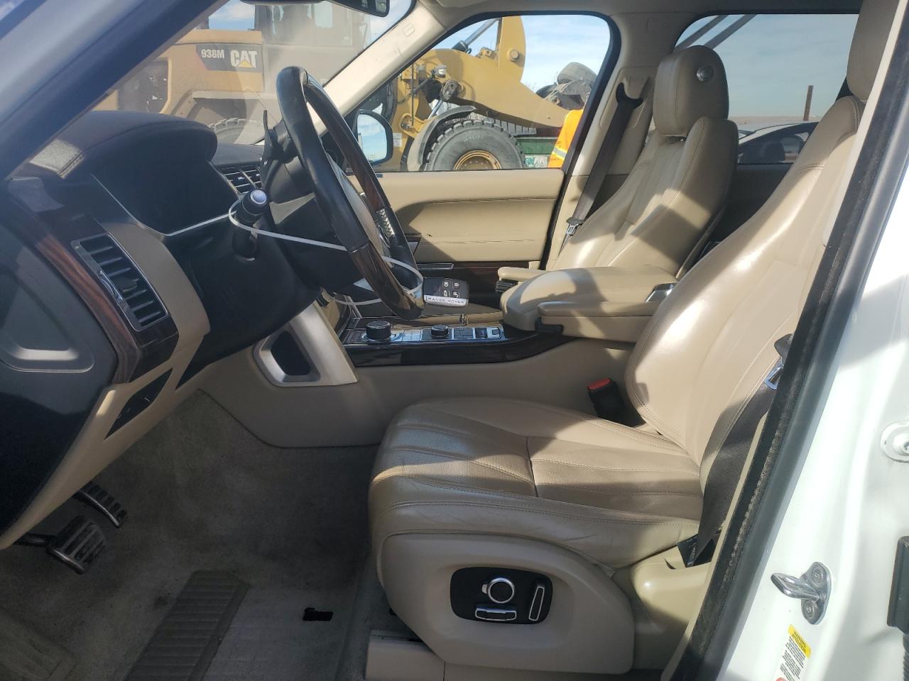 2016 Land Rover Range Rover VIN SALGS2EF1GA303738 Copart auction photo, side / rear end damage thumbnail 7