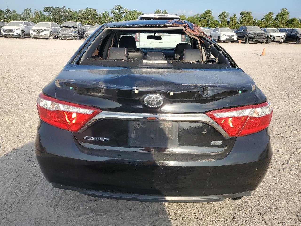 2016 Toyota Camry VIN 4T1BF1FK1GU130017 Copart auction photo, all over damage thumbnail 6